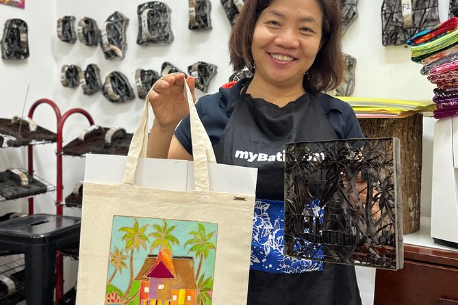 Batik Bag Painting Workshop by myBatik - The listed Zoo Negara stop needs clarification