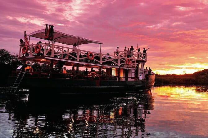 Bongawan River Cruise Proboscis Monkey, SkyMirror, Fireflies - Sunset and Sky Mirror beach
