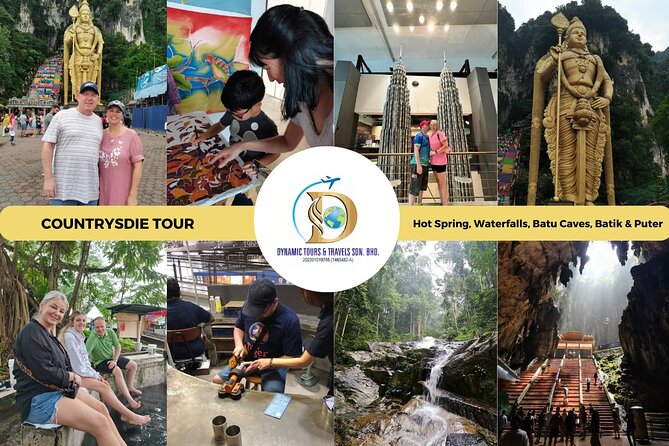 Countryside Tour Waterfall, Hot Springs & Batu Caves With Lunch - Batu Caves and the climb up 272 steps