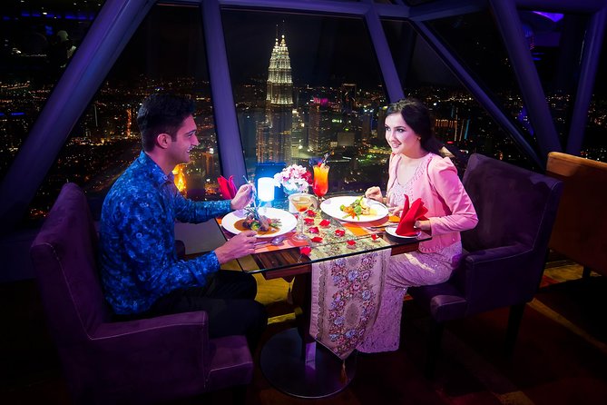 Dining at ORBIT Revolving Restaurant KL Tower with Transfers - The city view and the question of a window seat