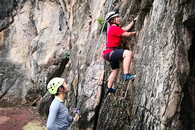 Half-Day Guided Rock Climbing in Batu Caves, Malaysia - Heat, grip, and the real physical effort