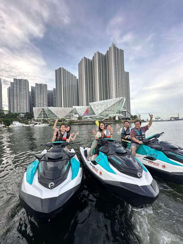 Johor Bahru : Seadoo JetSki 30mins Self Ride Tour (Double) - Starting at Senibong Cove Marina