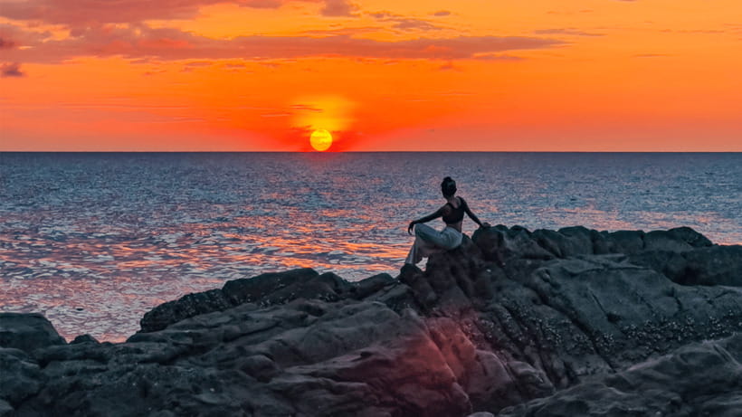 Kota Kinabalu : Snorkeling at Ara Dinawan Private Island - The sunset problem