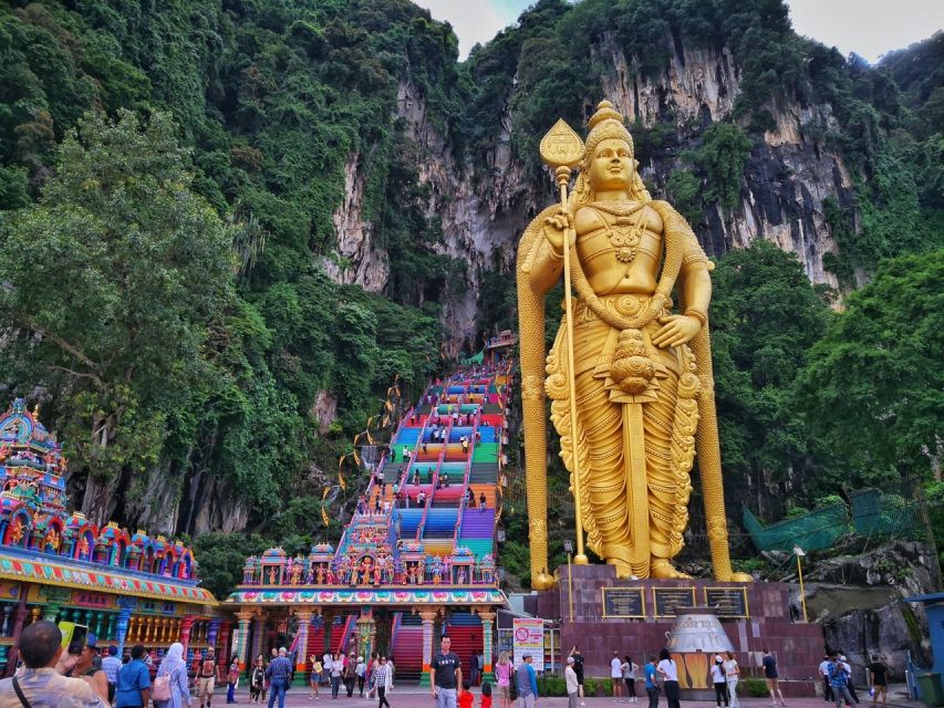 Kuala Lumpur: Batu Caves Half-Day Tour with Pick-Up Option - Climbing the 272 steps