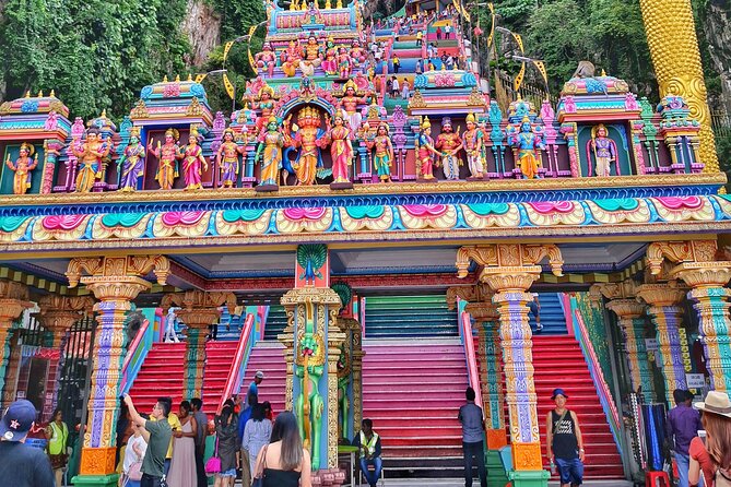 Kuala Lumpur Suburbs Batu Caves Half-Day Tour (SIC/Shared Tour) - Inside the high-ceilinged temple cave