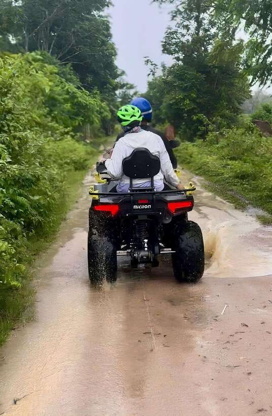 Langkawi ATV Mountain, Jungle and Waterfall - Paddy fields, plantations, and village life