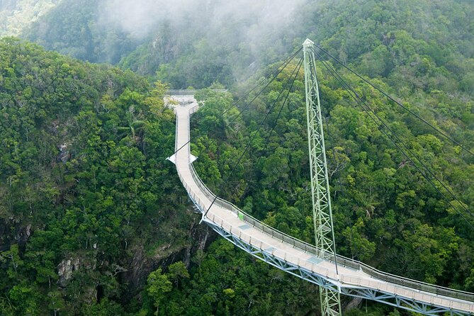 Langkawi Cable Car Combo Package Admission Tickets - The SkyCab ride and the views below