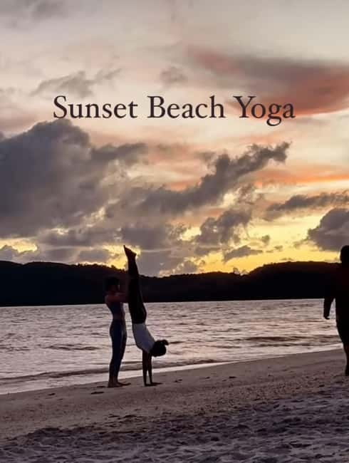 Langkawi: Enchanting Sunset Beach Yoga at Cenang Beach - How the 60-minute class is put together