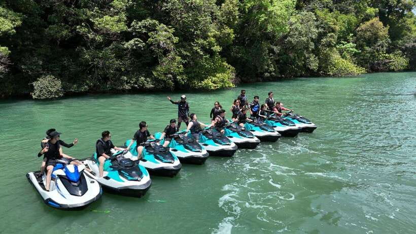 Langkawi Jet Ski Tour Dayang Bunting Free Drone Video - Drone video: a useful extra, not a guarantee