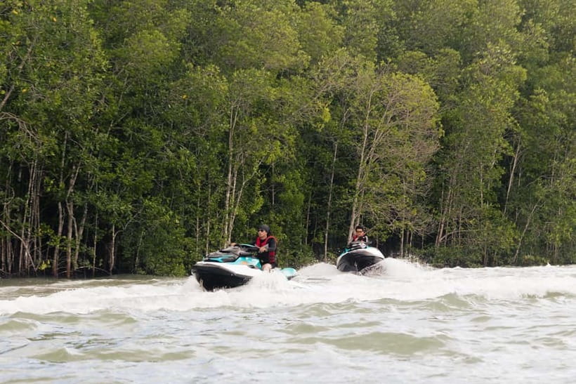 Langkawi Jetski Tour Rookie Package with Pickup and Drop-Off - Beras Basah Island for sand and swimming