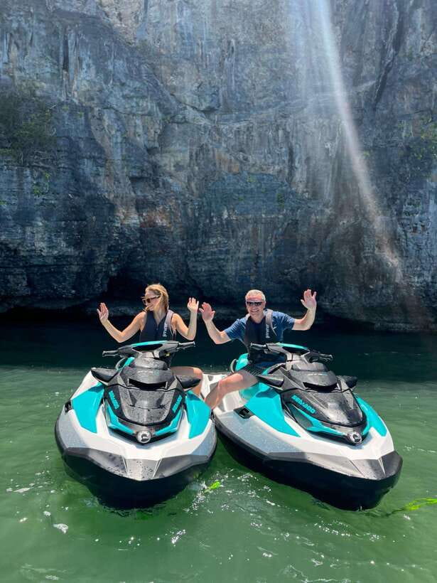 Langkawi: Mangrove Jet Ski Tour with Drone Video - Lake of the Pregnant Maiden and its island legends