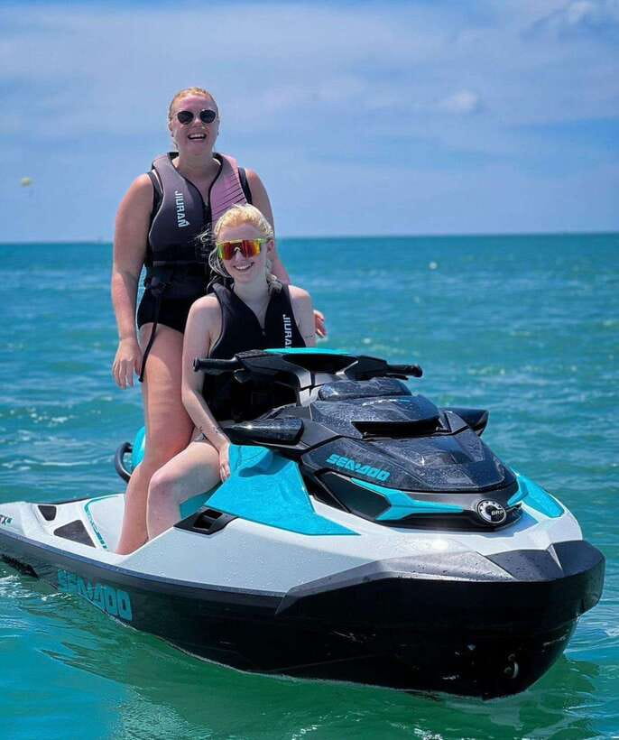 Langkawi: Mangrove Jet Ski Tour with Drone Video - The private beach, Eagle Square, and Tuba Island