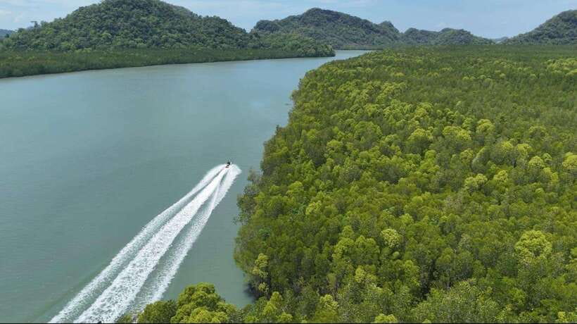 Langkawi: Mangrove Jet Ski Tour with Drone Video - Fjord Eco Marine Park and the final run