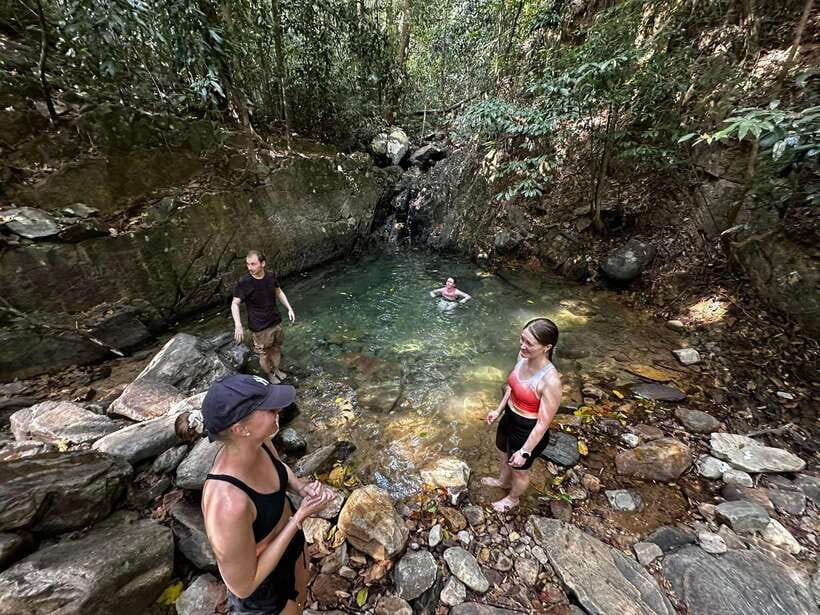 Langkawi: Seven Wells Waterfalls and Sacred Blue Pool Trip - What the day feels like from coffee to coconut