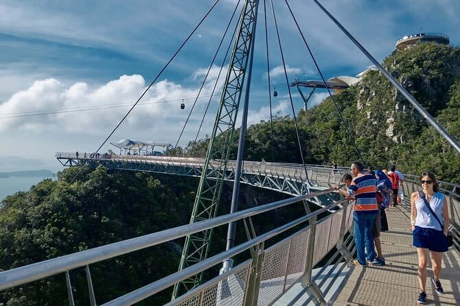 Langkawi Sky Cab (Cable Car) Admission Ticket - Walking through Oriental Village to the ticket counter