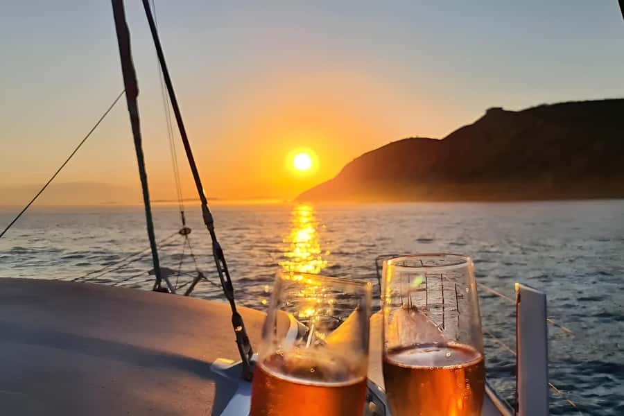 Langkawi: Sunset Cruise Experience - The saltwater jacuzzi and swimming stop