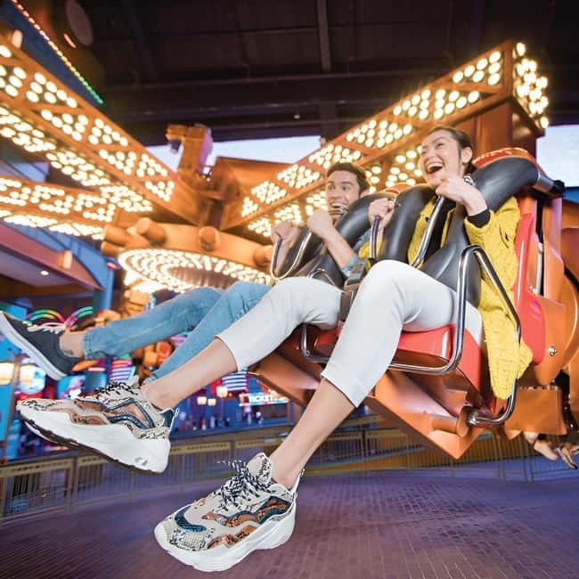 Malaysia: Genting Skytropolis Indoor Theme Park Ticket - The Sky Tower and views above the rides