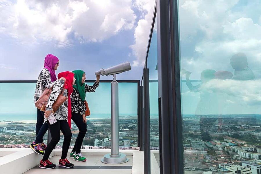 Melaka: The Shore Sky Tower Admission Ticket - Arriving at The Shore Shopping Gallery