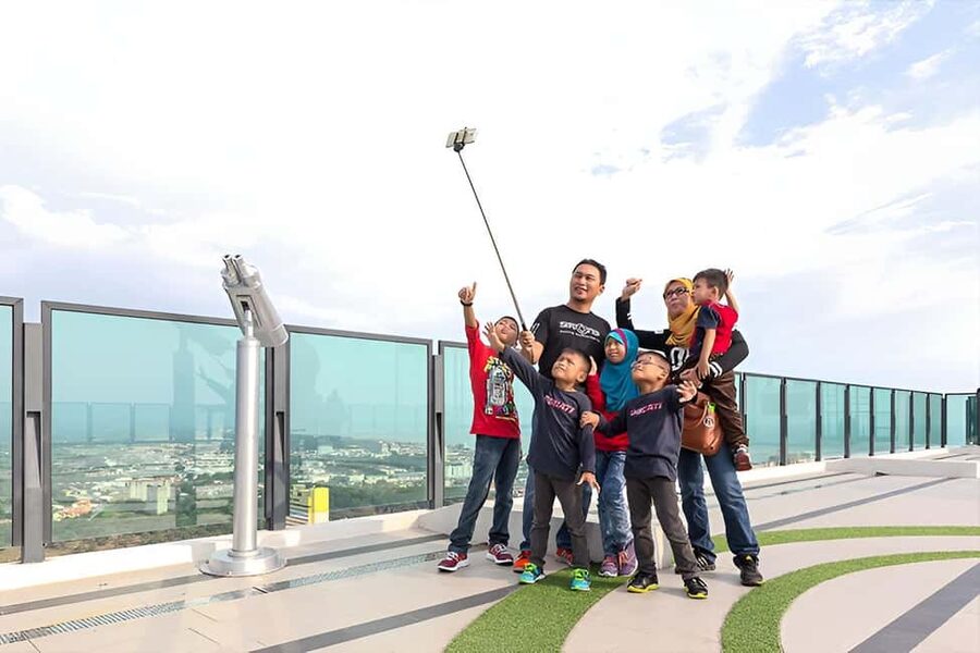 Melaka: The Shore Sky Tower Admission Ticket - The 43rd-floor observation deck