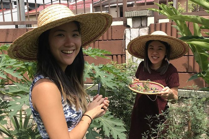 New Malaysian Kitchen Cooking Class and Garden Tour - Flower tea and the edible garden