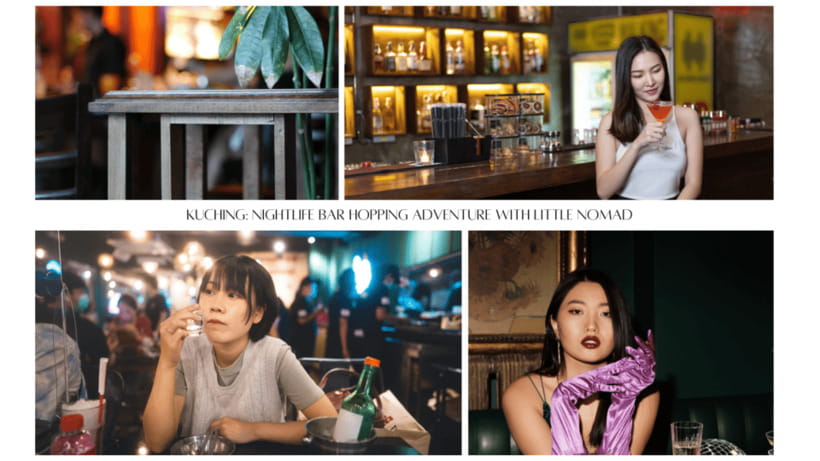 Nomadic Nightfall: Kuching Pub Crawl Adventure - Rooftop views over the Sarawak River