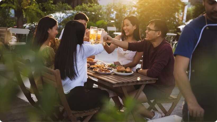 Nomadic Nightfall: Kuching Pub Crawl Adventure - The gastropub finish: beer, food, games, and music