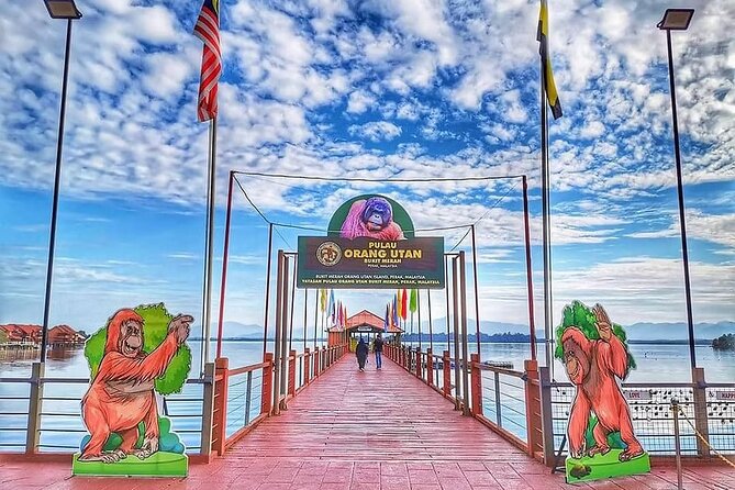 Orangutan Island, A Responsible Wildlife Sanctuary Experience - Crossing Bukit Merah Lake by boat