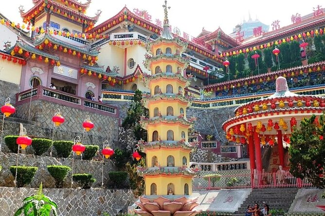 Penang City & temple Tour with Penang Hill Train Fast Lane Ticket - Kek Lok Si Temple, a major final stop