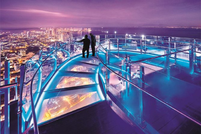 Penang Rainbow Skywalk at The Top Komtar Observation Deck Tickets - What the Rainbow Skywalk experience is really like