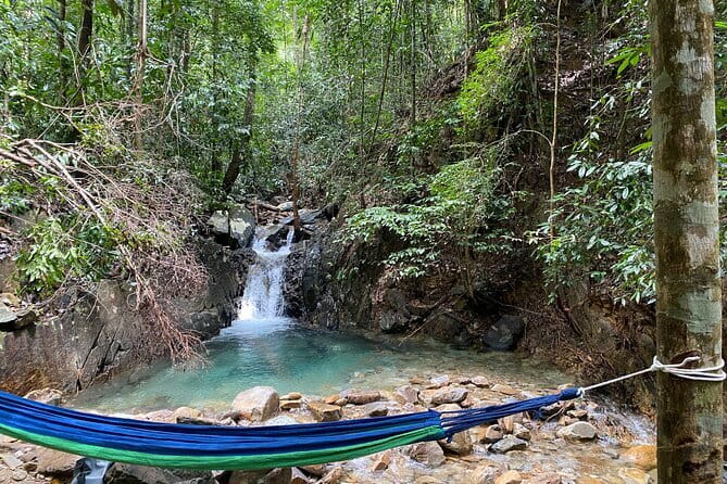 Private Telaga Tujuh Waterfalls and Hidden Blue Pool - Telaga Tujuh Waterfalls and the seven connected pools