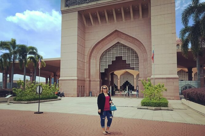 Putrajaya Tour From Kuala Lumpur - The Iron Mosque and its unusual wire-mesh design