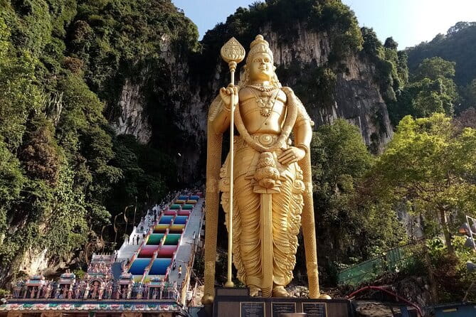 Rainforest-Cascading Waterfall & Batu Cave (Private Tour) - Kancing Waterfalls at Templer Park