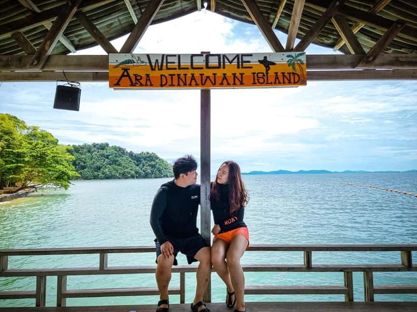 Sabah: Ara Dinawan Island - Your first hour on the island
