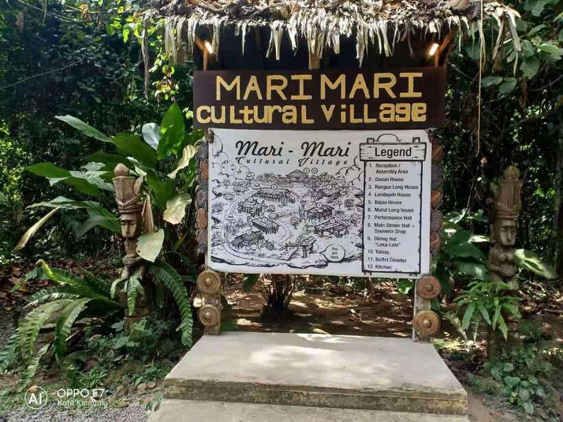 Sabah: Mari-Mari Cultural Village Visit + Lunch + transfer - English and Malay guiding