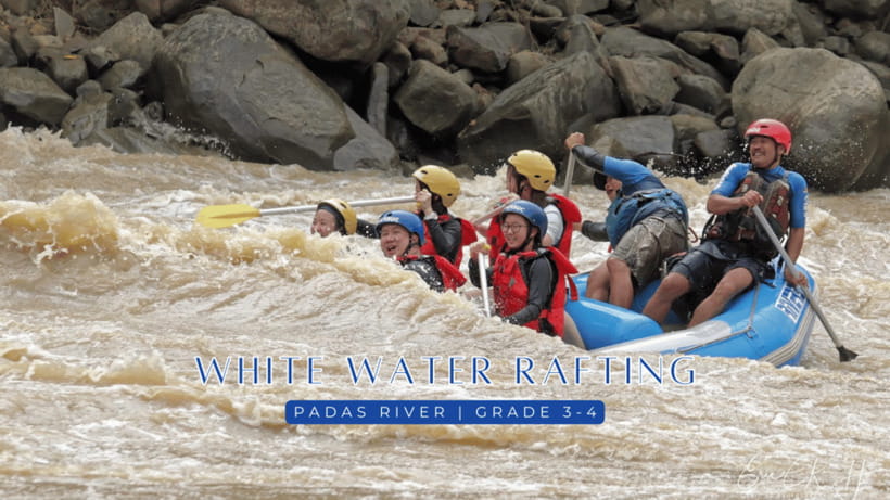 Sabah: White Water Rafting Grade 3-4 at Padas River - The old train to Pangi Railway Station