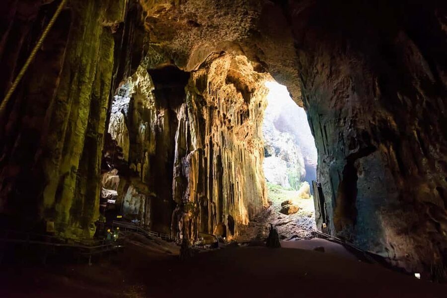Sandakan: Gomantong Cave Echoes & Kinabatangan River Safari - Entering Gomantong Cave and Simud Hitam