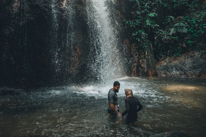 Secluded Waterfall Adventure - The upper pool and the choice to jump