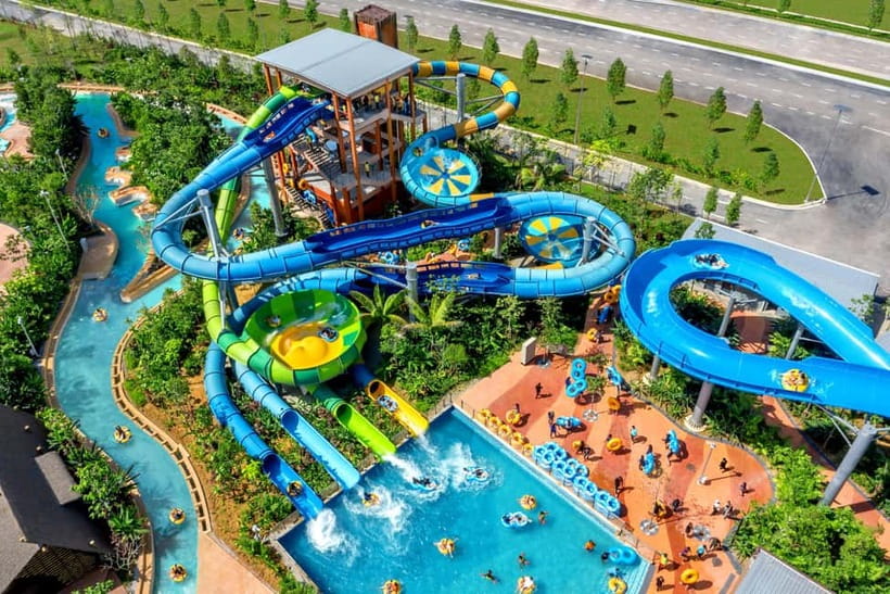 Selangor: SplashMania Waterpark at Gamuda Cove Entry Ticket - Wave pools for an ocean-style break