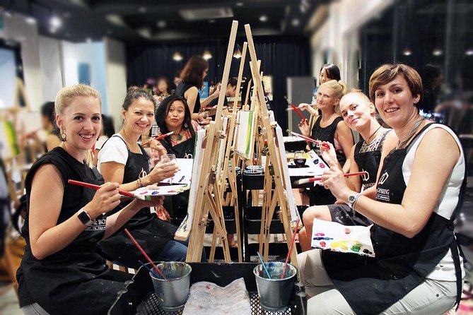 Sip & Paint Night - What the three-hour evening includes