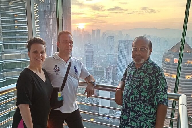 Sky-High Dining Experience at the Iconic Petronas Twin Towers - Crossing the Skybridge at 170 meters
