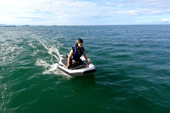 Sunset E-Foil Experience in Tanjung Aru Beach - Meeting the team at Waterfly BorneoStar Marina