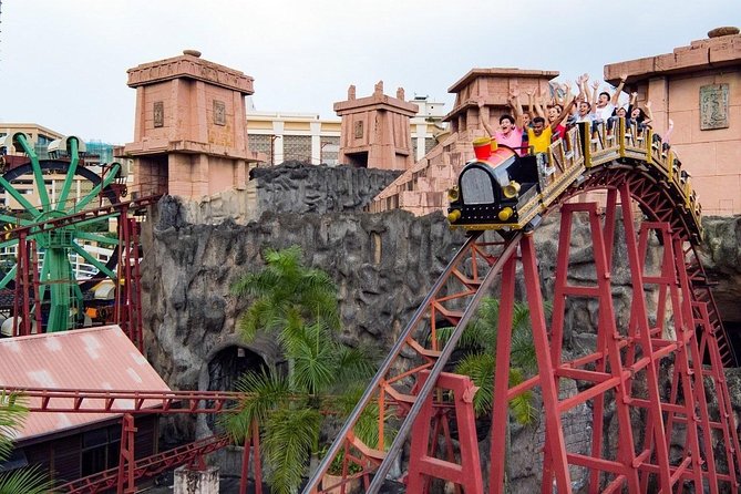 Sunway lagoon Theme Park - Dry rides add real variety after the water