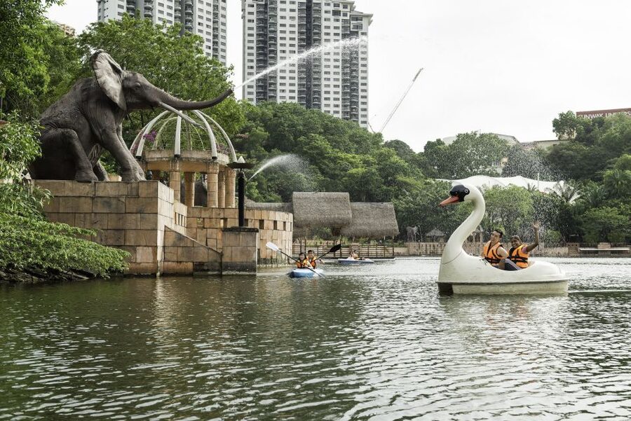 Sunway Lagoon Theme Park with Round-Trip Transfer - Captain Kid’s play areas for younger children